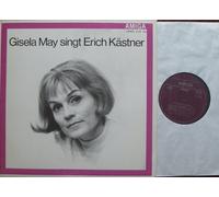 MAY, GISELA - MAY, GISELA / Gisela May singt Erich Kästner / 1968 / Bildhülle mit ORIGINAL Kunststoff-Innenhülle / AMIGA # 850144 / Deutsche Pressung / 12" Vinyl Langspiel Schallplatte