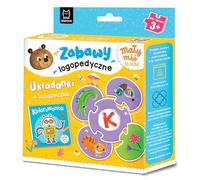 Mały miś to lubi! Zabawy logopedyczne.Układanki + książeczka