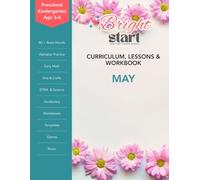 May: Preschool & Kindergarten Lessons & Workbook: Spring Lesson Plans, Alphabet Y-Z Practice, Early Reading, Early Math, Writing, Cutting, Coloring, ... & Workbook for Preschool and Kindergarten)