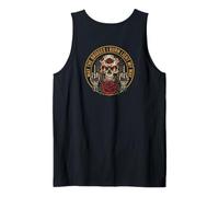 May The Bridges I Burn Light My Way Funny Goth Gothic Skull Camiseta sin Mangas