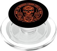 May The Bridges I Burn Light My Way Funny Goth Gothic Skull PopSockets PopGrip para MagSafe