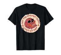 May The Bridges I Burn Light My Way Skull Gothic Graphic Camiseta