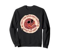 May The Bridges I Burn Light My Way Skull Gothic Graphic Sudadera