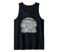 May The Bridges I Burn Meme Motivacional Divertido Inspirador Camiseta sin Mangas