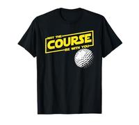 May the course be with you funny Golf Camiseta