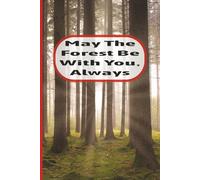 May The Forest Be With You, Always - Gnomes (Red): Journal | Diary | Notebook | Logbook | Composition Book | 6x9 Inches | 100 Pages