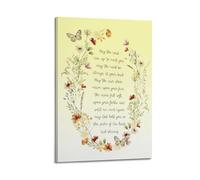 May The Road Rise Up to Meet You - Póster de impresión de bendición irlandesa, regalo de boda cristiana de oración irlandesa, acuarela para decoración de pared del hogar, dormitorio, 50 x 75 cm