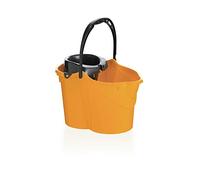 Maya 09050 - Cubo con Escurridor Ovalado, 15 L, Naranja