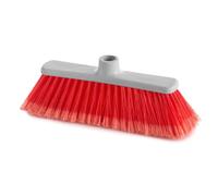MAYA Escoba Amapola. Barrido Suave y Eficiente para Interiores. Diseño Ligero y Resistente. (Rojo)