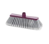 MAYA Escoba Multiusos Atomic. Propiedad Antigolpes Gracias al Taco de Goma. para Todo Tipo de Superficies. Disponible en Color Burdeos.