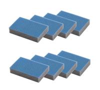 MAYA Estropajo Profesional EVO XL para Todas Las Superficies. Limpia sin Rayar. No Deja Restos de Fibras. Lavables a Máquina. Dimensiones 9x13,5x2,6 cm. Pack 8 Estropajos - (Azul)