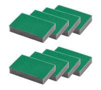 MAYA Estropajo Profesional EVO XL para Todas Las Superficies. Limpia sin Rayar. No Deja Restos de Fibras. Lavables a Máquina. Dimensiones 9x13,5x2,6 cm. Pack 8 Estropajos - (Verde)