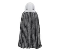 MAYA Fregona 100% Microfibra Atomic. Extra Absorbente. Limpieza Eficiente y Duradera para Superficies Lisas. Rosca Universal. Color Gris