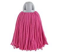 Maya - Fregona de Microfibra Industrial MAX Pro Hilo para Limpieza Profesional de Suelos sin Dejar Manchas ni Rayas, Recambio de Alta Absorción y Secado Rápido, 30x18 cm (Fucsia)