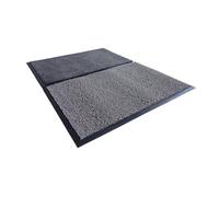 Maya Kit Alfombra de Dos Secciones para Evitar la Contaminación Cruzada 730 x 960 mm Gris