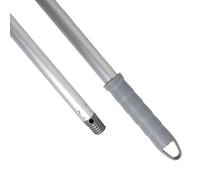 Maya Palo ALUMINIO ANODIZADO 1,40m. Ligero, Resistente y Profesional. Mango y Rosca de Polipropileno (Color Gris)