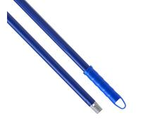 MAYA Palo ALUPRO 1,40 m. Acero con Recubrimiento Protector Anticorrosión. Rosca Universal y Maneta con Agujero para Colgarlo. (Azul)