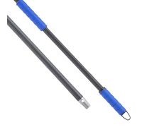 MAYA Palo Ergo-Pro. 1,40 m. Empuñadura Ergonómica Antideslizante. Máxima Resistencia. Rosca Universal y Maneta con Agujero para Colgarlo. (Azul)