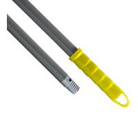 Maya Palo GRAFINOX. Especial Anticorrosión. 1,40 m de Acero Resistente. Rosca Universal y Maneta con Agujero para Colgarlo. (Amarillo)