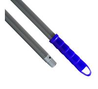 Maya Palo GRAFINOX. Especial Anticorrosión. 1,40 m de Acero Resistente. Rosca Universal y Maneta con Agujero para Colgarlo. (Azul)