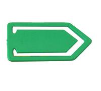 Maya Professional Tools wclip02-5 clips de metal desmontable por metal, grande, 10 unidades, color verde