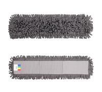 MAYA Recambio Mopa Microfibra Profesional de 60 cm. Alta Eficiencia en Limpieza en Seco y Húmedo. 100% Microfibra