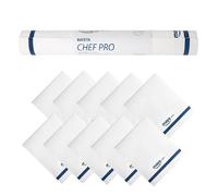 MAYA Rollo Bayeta CHEFPRO con Precorte. Uso Profesional HORECA. 40 x 64 cm. 130 g/m². 10 Unidades por Rollo.
