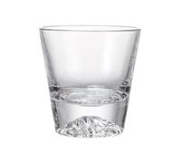 Maya Star Copas de vino transparentes de estilo japonés, a menudo utilizadas en whisky escocés, brandy, cóctel, cerveza, copa tridimensional Monte Fuji Dottom A1
