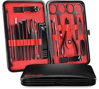 MAYABI Nail Clippers, Manicure Pedicure Set,Nail Clippers Manicure Set,18pcs/Set Multifunction Nail Trimming Tool Nail Clippers Set Beauty Scissors Manicure Pedicure Nail Clippers Kit