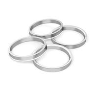 MAYANGYANG Anillos Centrales para Llantas Di Adiós A Los Anillos Céntricos del Cubo De Aluminio Que Se Tambalean, 4 Uds., 64, 1mm, Diámetro La Rueda 73, Nunca Rompe, Centrado