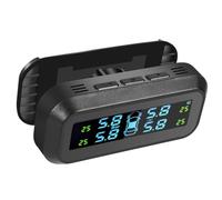 MAYANGYANG Tpms Sistema Inteligente de Alarma presión neumáticos for Coche, Sistema supervisión for Herramientas automóvil, Accesorios for vehículos(External)
