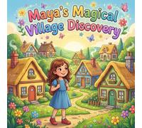 Maya's Magical Village Discovery: A 50-Page Children’s Coloring Book Adventure of Nature, Friendship, and Village Life