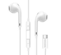 Mayaxess Auriculares con cable USB-C con micrófono integrado para iPhone 17 / 17 Pro / 17 Pro Max / 17 Air
