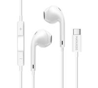 Mayaxess, Auriculares con cable USB-C para iPhone 17 Air con micrófono integrado