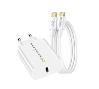 Mayaxess Cargador de pared para Galaxy A54 20W + Cable USB-C de 1m,