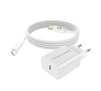 Mayaxess Cargador de pared para Galaxy S20 20W + Cable USB-C de 1m,