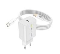 Mayaxess Cargador de pared para Galaxy S20 Plus 20W + Cable USB-C de 1m,