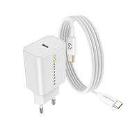 Mayaxess Cargador de pared para Galaxy S21 Ultra 20W + Cable USB-C de 1m,