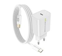 Mayaxess Cargador de pared para Galaxy S22 Plus 20W + Cable USB-C de 1m,