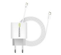 Mayaxess Cargador de pared para Galaxy S23 Ultra 20W + Cable USB-C de 1m,