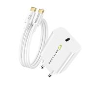 Mayaxess Cargador de pared para Galaxy S26 Ultra 20W + Cable USB-C de 1m,