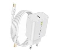 Mayaxess Cargador de pared para iPhone 16e 20W + Cable USB-C de 1m,