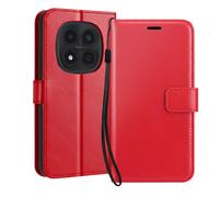 Mayaxess Cartera para Redmi Note 15 Pro 4G con Correa y Función Soporte, Rojo