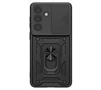Mayaxess, Funda con Anillo para Galaxy S26 con Tapa Cámara Deslizante Antigolpes