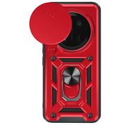 Mayaxess Funda Honor Magic 7 Lite con anillo y protección cámara integrada, Rojo
