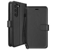 Mayaxess Funda Libro para Galaxy S23 con Cordón y Soporte Video