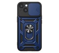 Mayaxess, Funda para iPhone 14 con Anillo Magnético Giratorio y Tapa de Cámara