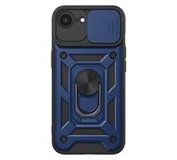 Mayaxess, Funda para iPhone 16e con Anillo Magnético Giratorio y Tapa de Cámara