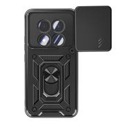 Mayaxess Funda para Redmi Note 15 Pro 5G con Tapa de Cámara Deslizante / Anillo Magnético