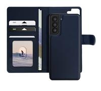Mayaxess Funda para Samsung Galaxy S22 con Carcasa Desmontable, Azul noche